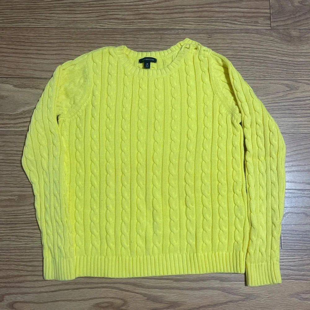 Lands End Sweater Medium